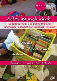 Bébés brunch book. Le samedi 21 mai 2016 à Auray. Morbihan.  10H00
